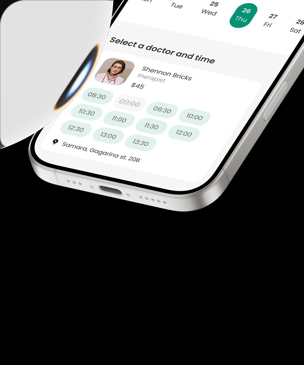 Phone with bubble