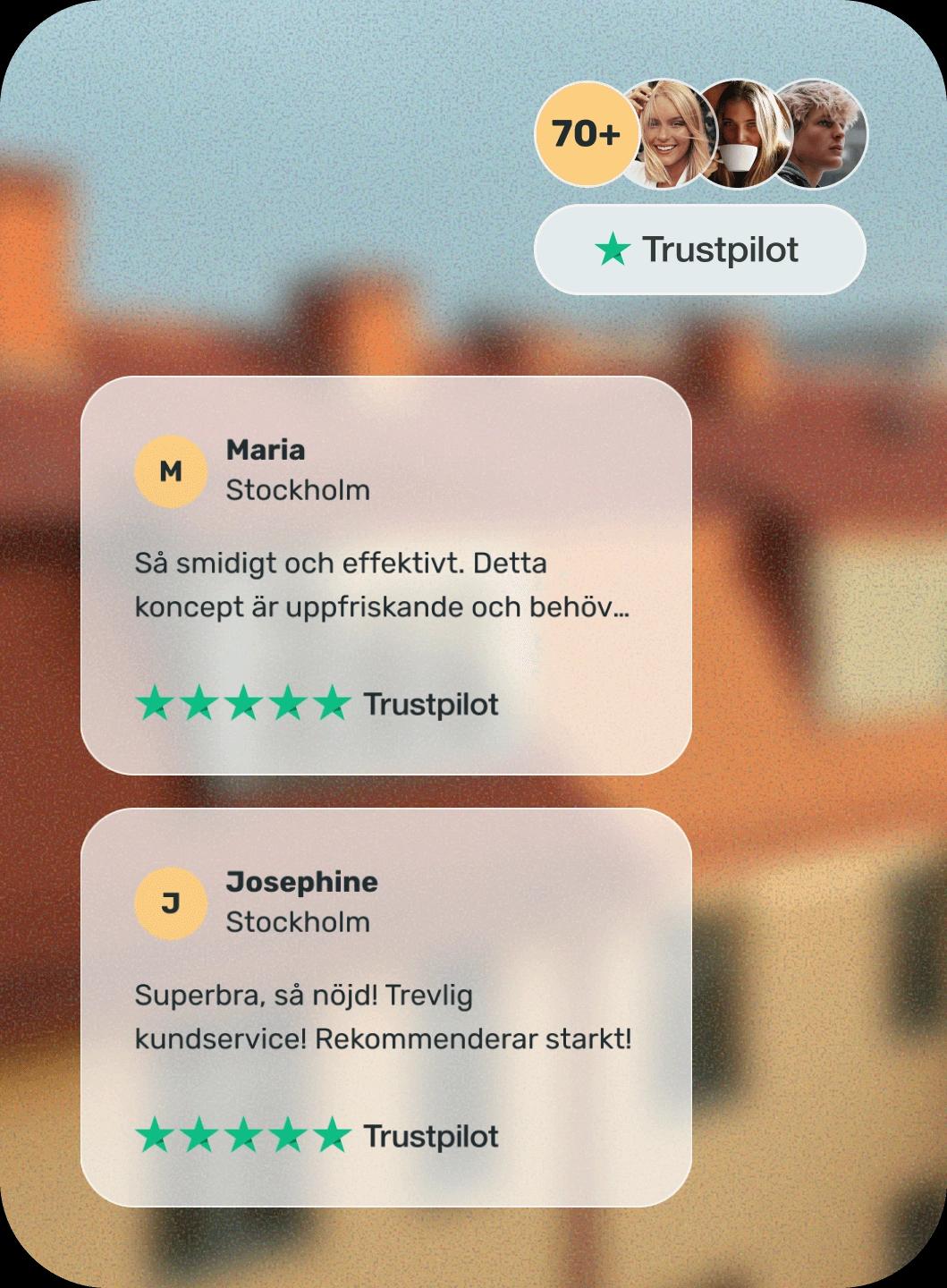 Trustpilot rating & reviews