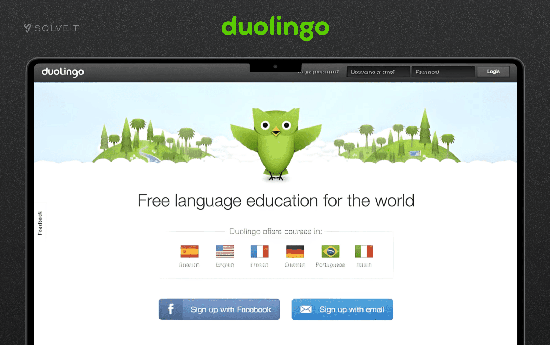 Duolingo MVP Example