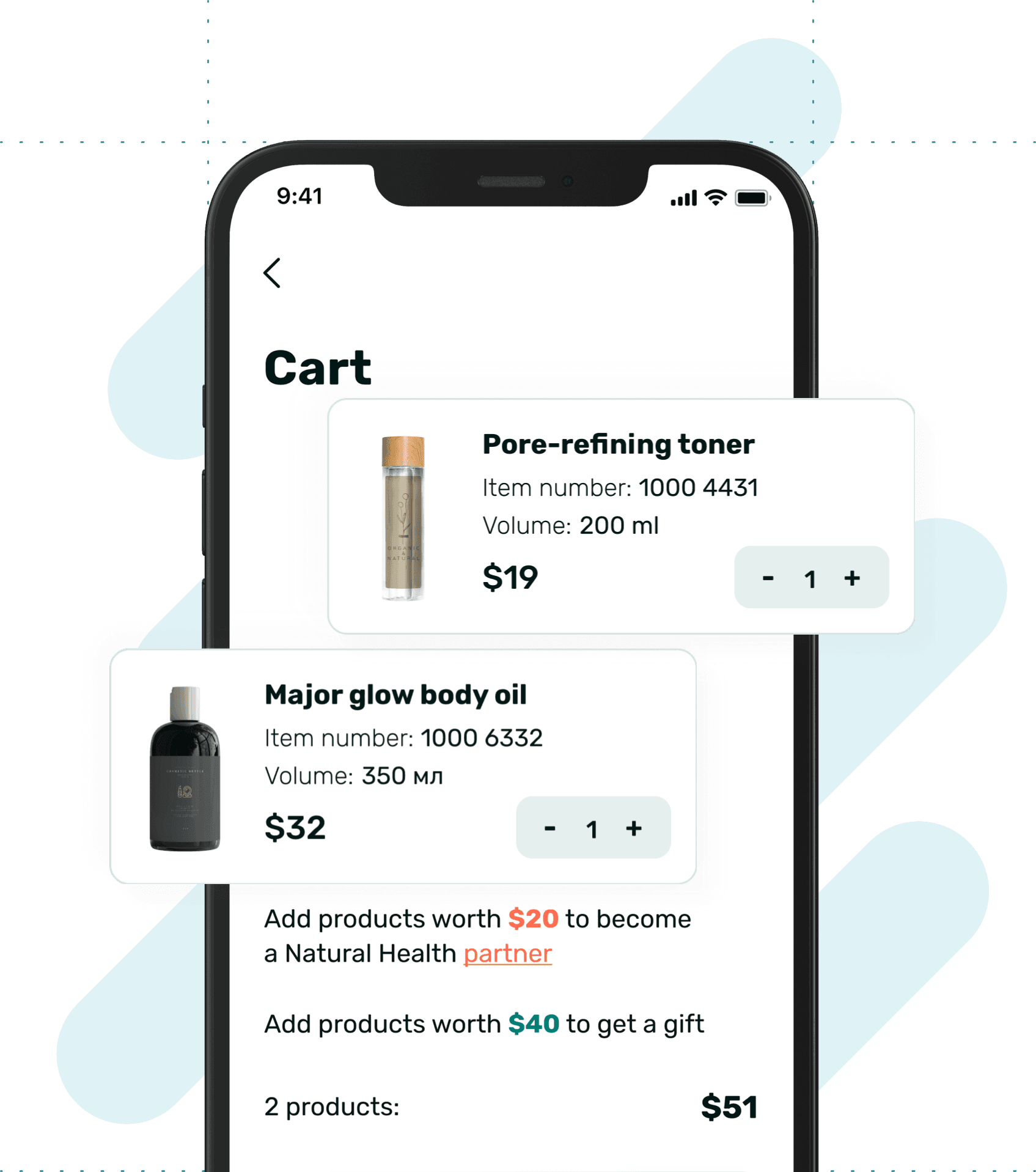 M-commerce app