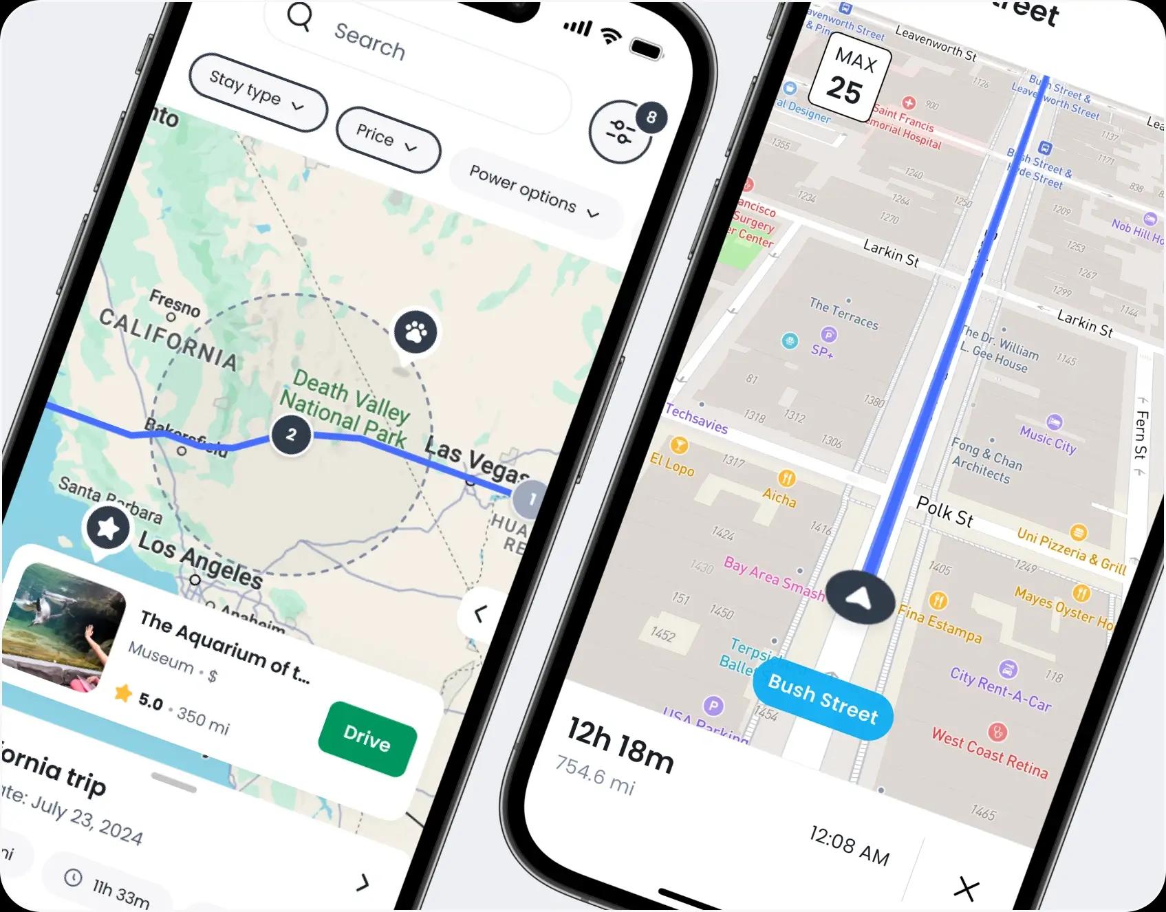 RV-safe GPS Navigation