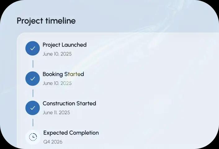 Project timeline