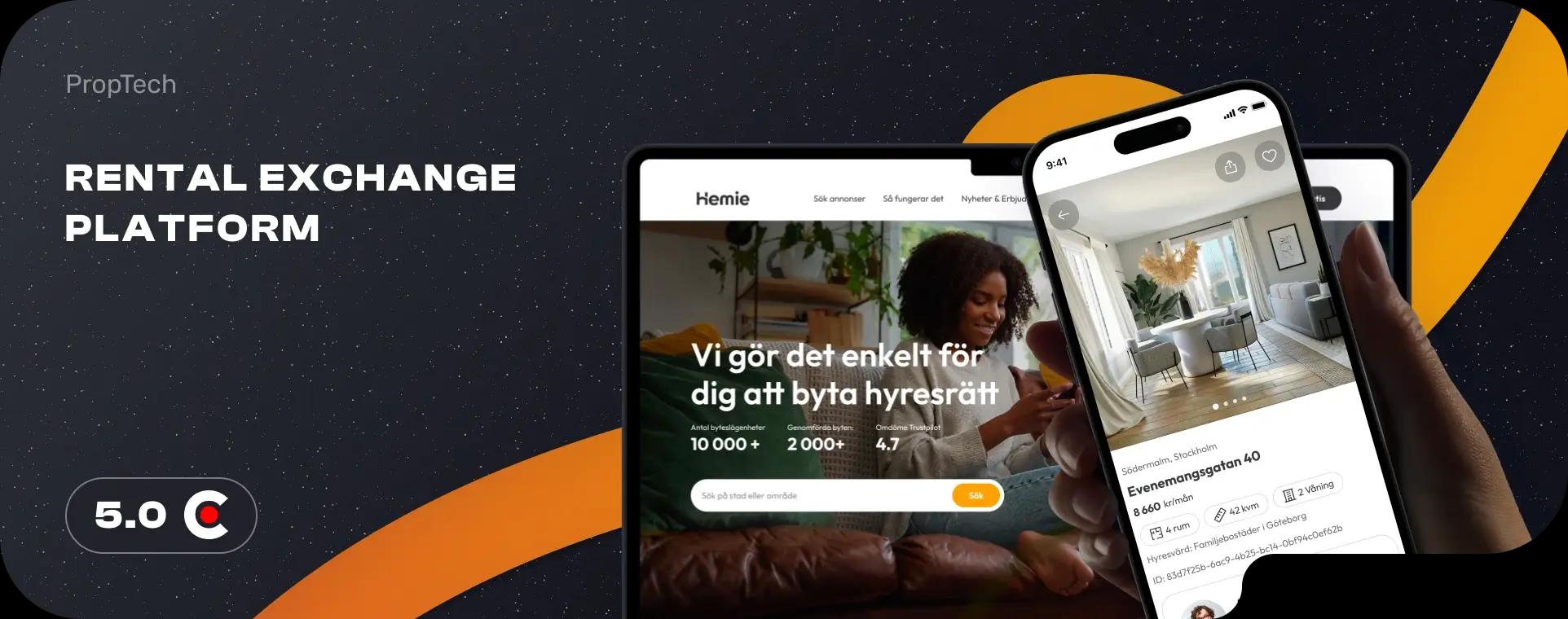 Rental exchange platform