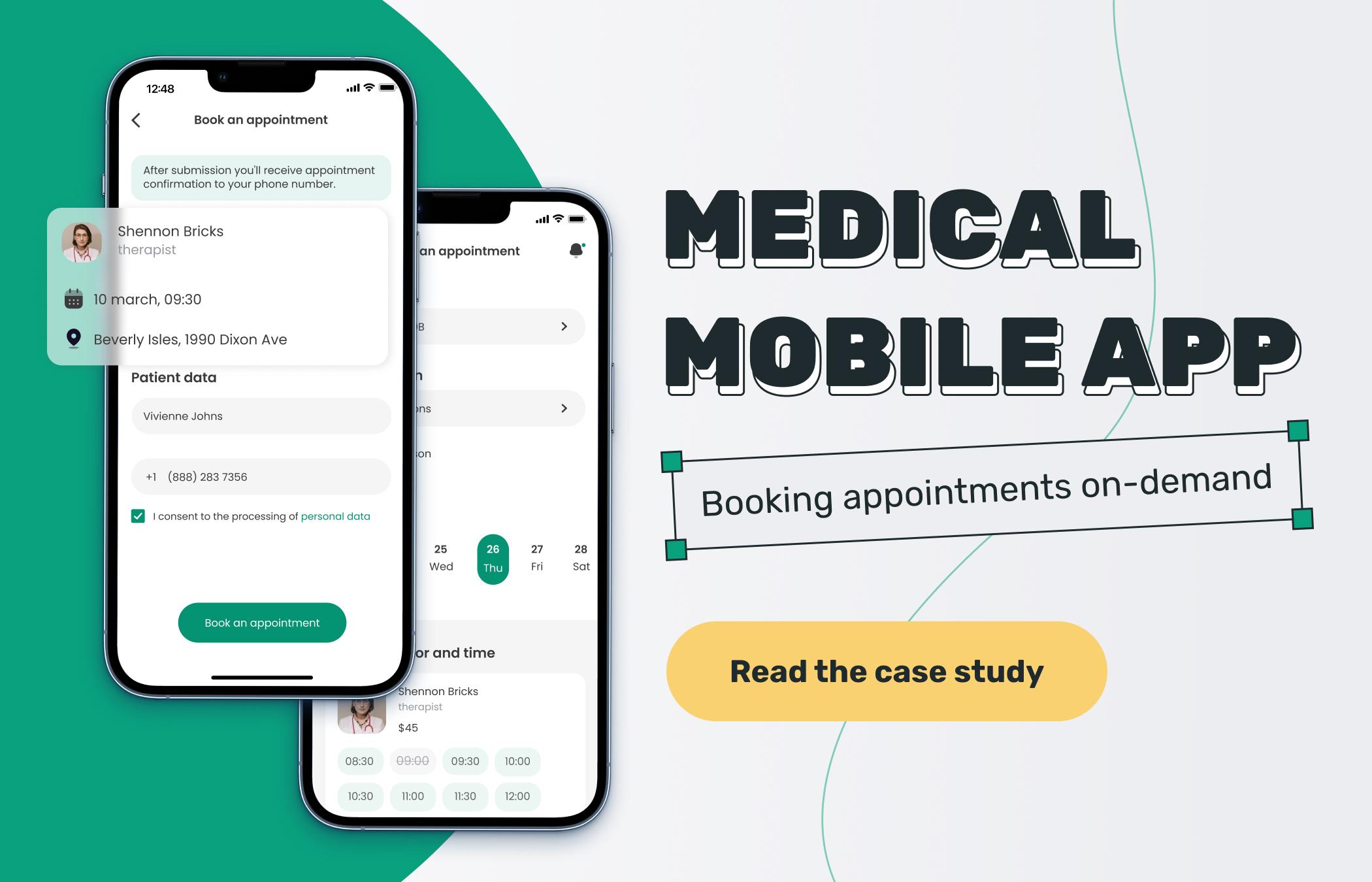 On-demand medical app