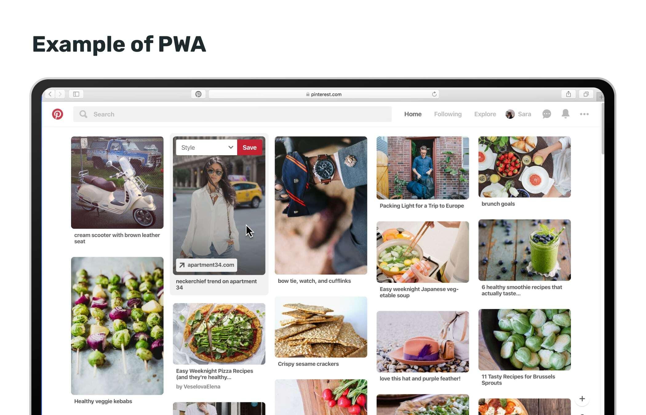 PWA example