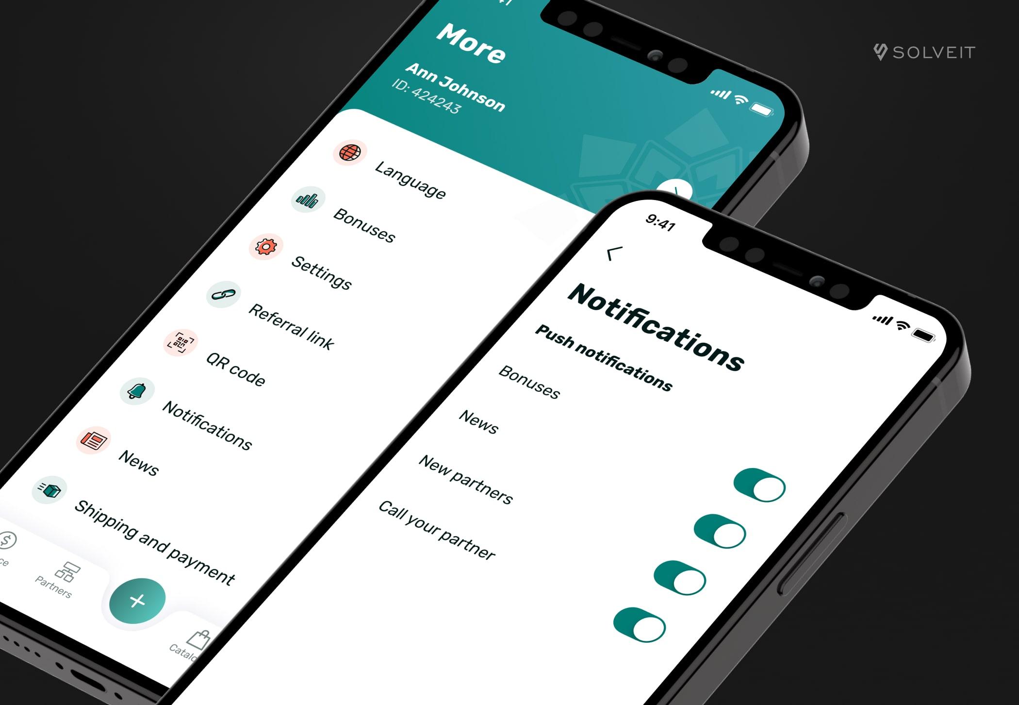 Eco-Product Mobile Store Notification Preferences, SolveIt Case Study