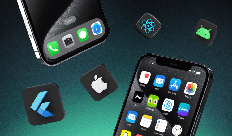 4 Types of mobile apps: native, cross-platform, hybrid, web, and PWA
