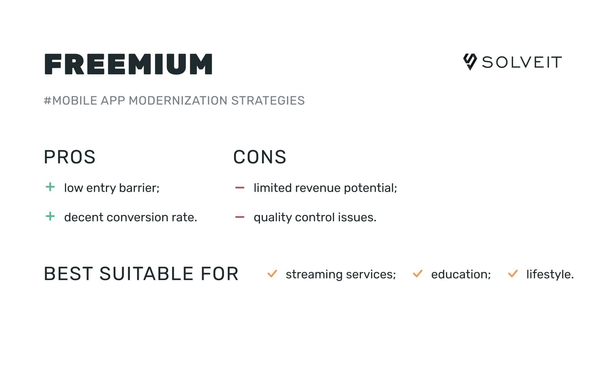 Mobile app monetization strategy: Freemium