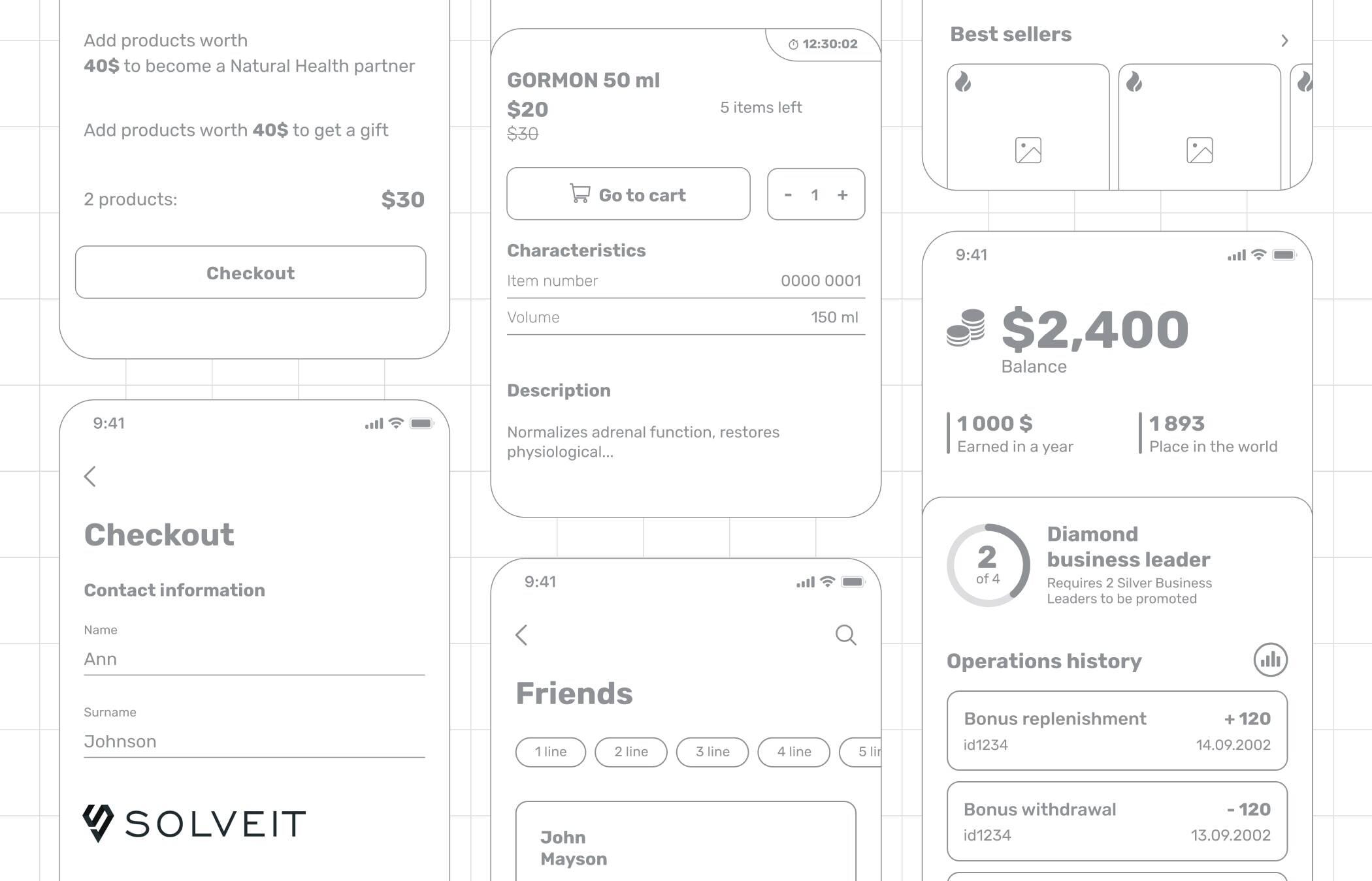 MVP development: prototype