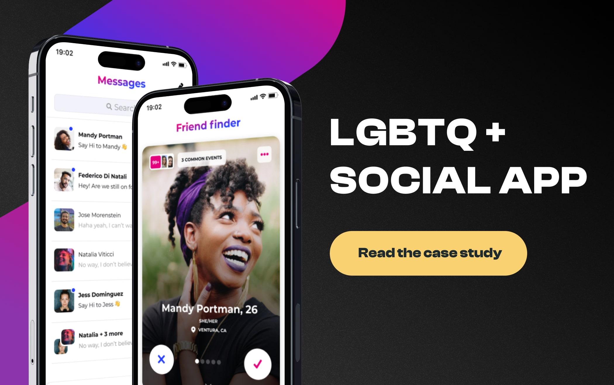 Social app development cost