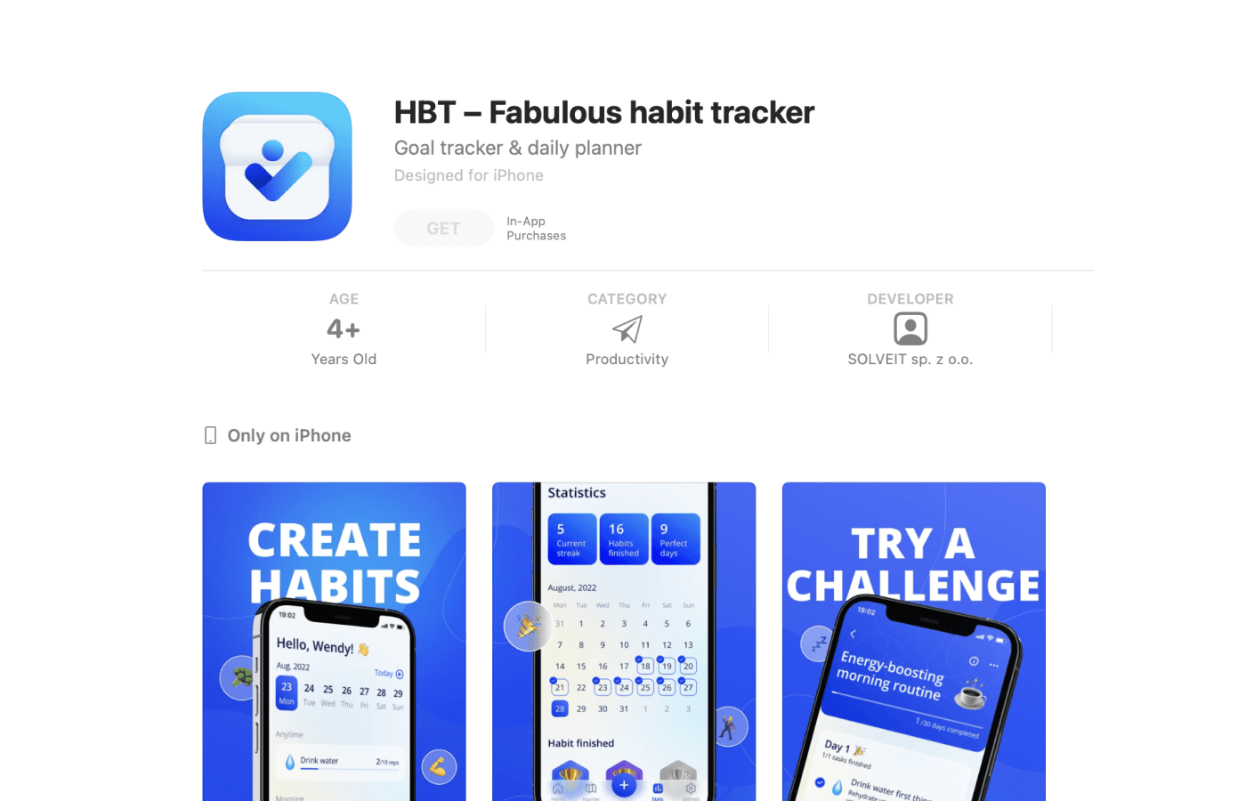 best free habit tracker app ios