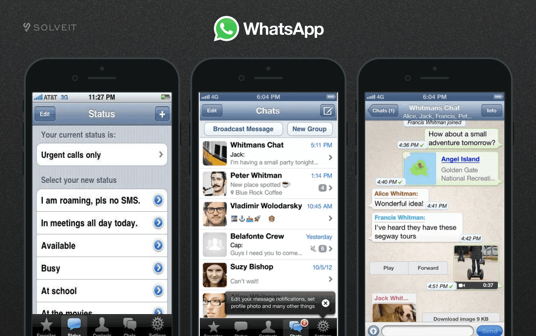 WhatsApp MVP Example