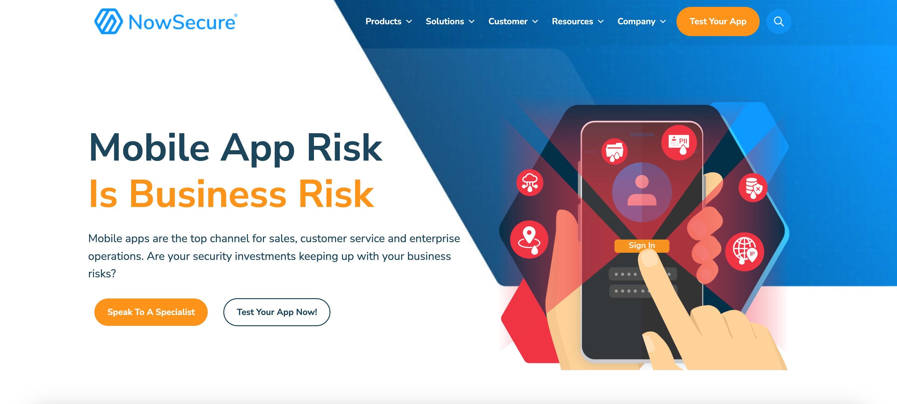 NowSecure: deep inspection for high-stakes apps