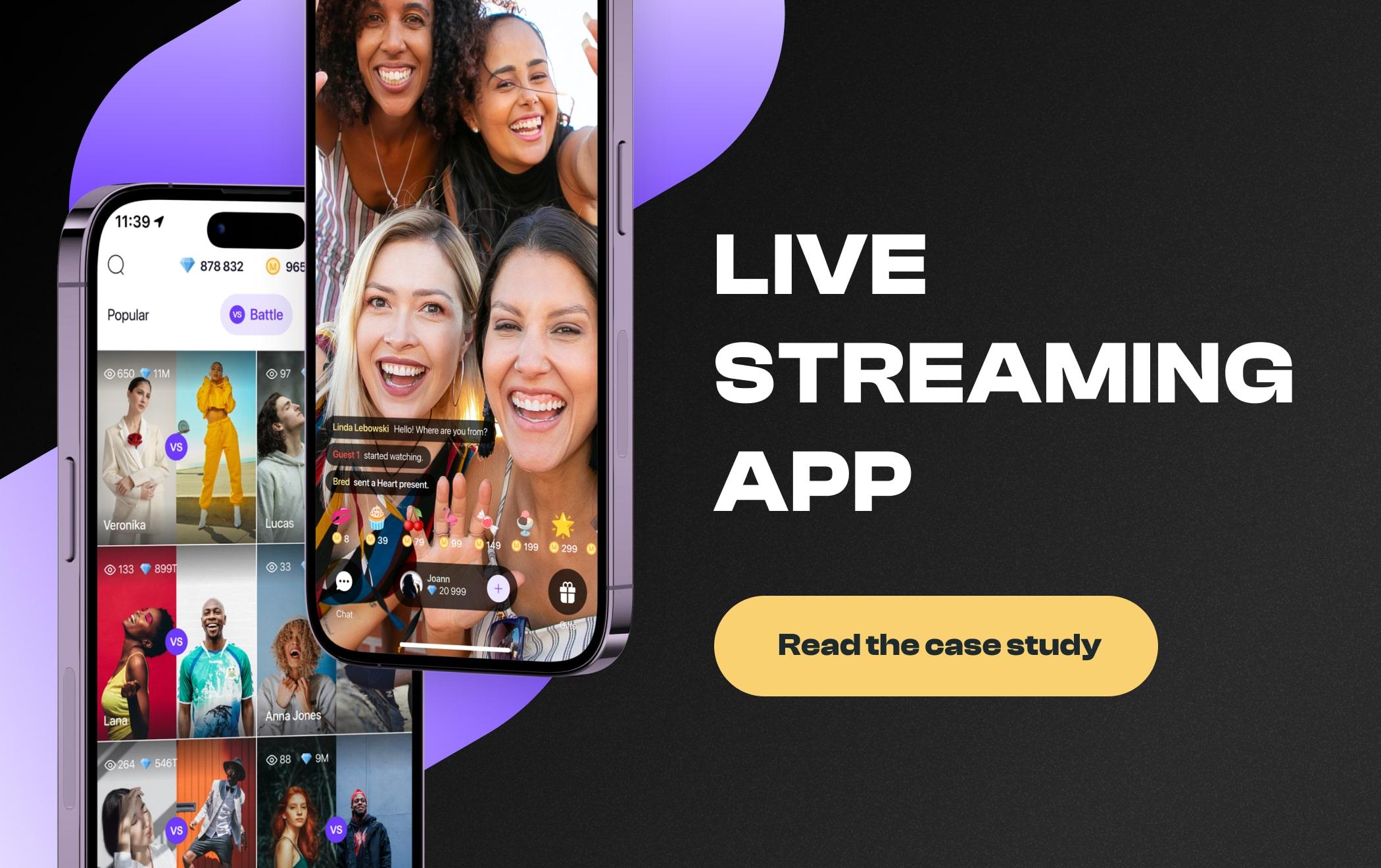 live streaming app