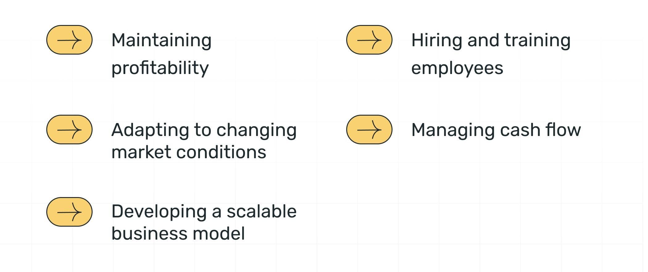 Startup scaling challenges